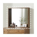 G4106 고무나무 원목 화장대 거울 800 : 우수생활