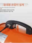 터널 송풍기 환기팬 자바라 배풍기 블로워 10인치 배관 이동식 축사 저소음 대형 배기팬 : 어라운드만