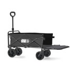 뒤문 오픈식 대용량 접이형 수레 250L 중형 M 블랙 : 올데이마트4u