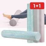 필라테스 폼 롤러 91cm 홈 트레이닝 실내 운동 1+1 : 원그레이스팜1