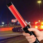 신호봉 교통 다기능 경보음 플래시 라이트 점멸신호 안전봉 : 다팜1000