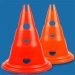 해돋이 훈련콘 필드훈련 축구훈련콘 풋살훈련콘 : 책쪽의 숲