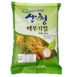 산청 지리산 친환경쌀 무농약 메뚜기쌀 찹쌀 5kg : 월드블루