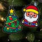 조각 스티커 크리스마스 썬캐쳐 만들기 DIY 키트 장식 모자이크 스테인드 글라스 : 키트랑스토어