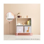 H6384 2단 2칸 낮은책장 1color : 우수생활