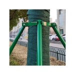 지주목 가로수 고정대 고정 지주대 식물 나무 1m (32mm관 1.2T 4개  포함) : 도하상사04