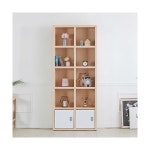 G3208 10칸 높은 도어 책장 800 4colors : 우수생활