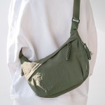 데일리 초 경량 크루아상백 숄더백 하프문 : 구스페리