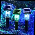 태양광 정원등 야외 조명 LED 가로등 마당 조경 보안등 자동 점등 방수 설치 : joy28