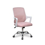 메쉬 파스텔 사무 의자 사무실 인테리어 편안한 홈오피스 : 우수생활