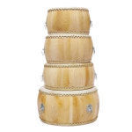 공연 난타 장구 장구북 풍물놀이 연습용 리듬 큰북 축제 18인치 카우하이드 : 지구소배럴