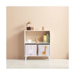 H6381 2단 2칸 다리형 책장 1color : 우수생활