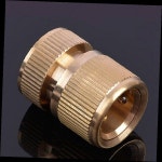 황동 퀵커플러 나사산 호스연결 밸브 부속 정밀가공 품 배관용품 : 시스터즈클럽