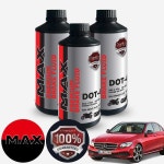벤츠 E300 W213 M274 (17~) MAX 저점도 브레이크오일 DOT4 1L 자동차 브레이크액 ABS ESC 호환 : 카쎈팩토리 부산진구점
