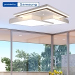 LED 골드라인 스퀘어 거실등 125W : 좋은생활주식회사