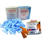 소아용 얇은채혈침 일회용바늘 33G 100개입 사혈기 인슐린 약국 : 아인복지용구 의료기기