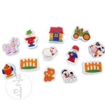 문덕 동물농장퍼즐 욕조장난감 유아물놀이장난감 : 문덕종합유통