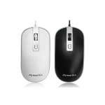 맥스틸 MO-M202U 저소음 유선 마우스 RGB LED 게이밍 게임 PC방 사무실 독서실 게임방 인터넷 서핑 문서작업 : Sale Monster