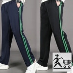 트레이닝 바지 사계절 시즌2 교 두줄 츄리닝 옆라인 : 숙이네마트1
