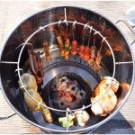 스테인리스 항아리 바베큐 스테인레스 삼겹살 훈제 A. 탈착식 패키지 A : N3서리풀스토어