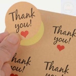 조이 감사스티커 1장 땡큐스티커 : 행복한조이스토어