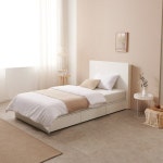 미니수납침대 1인 원룸 싱글 저상 소형 침대 프레임 : 제우스홈데코