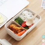 베이직 밀프랩 도시락통 휴대용 직장인 도시락통 런치박스 850ml 직사각 칸막이 : 업소용영업용 여름겨울가성비