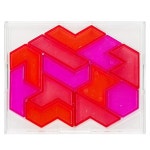 텐요 Tenyo 헥사몬드 뇌 블록 영구적으로 놀 수 있는 퍼즐 난이도 3LEVEL3 중급자 상급자용 총수 4,968길 뇌 스트레치 TBB03 피스를 다시... 