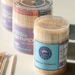 개별포장 원통 이쑤시개 케이터링 대나무 이쑤시개 업소용 음식점 다용도 : 안전영업용가정용가성비추천