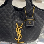 생로랑  램스킨 소재의 GABY 마이크로 배니티 백 8239481EL071000 : nomelic