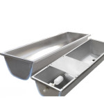 염소 물통 축사 스텐 물그릇 음수대 급수기 얼지않는 식수 목장 농가 가축 농업 사료 : 비투킹