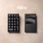 키네틱스 헤르츠21(Hertz21) CNC풀알루미늄 RGB VIA 유무선 넘버패드 : KEYNETIX