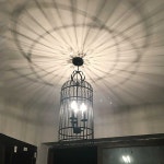 카페 펜던트 조명 둥지 램프쉐이드 철제 지구본 새장 : 류진종합유통