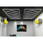 카센터 벌집 조명 랩핑 전시 썬팅샵 실내 led 정비소 천장 썬팅 작업 업소용 세차장 : 비투킹