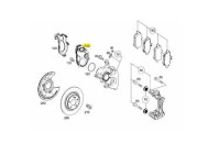 브크 W246 후방 W76 A200 W56 주차 서스펜션 우측 용 1 : 홈베이직133
