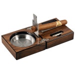 파이프담배 트레이세트 시가 곰방대 세트 트레이 재떨이 : 아무로상회