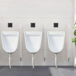 공중화장실 남자소변기 벽배수 벽걸이 센서 야외 학교 공공화장실 남성 수도꼭지 욕실 : 하이 E마켓