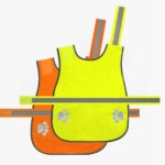 반사 야광 조끼 L 대형견 안전 야간 산책 반려동물 의류 : 제나마켓