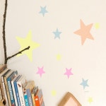 다온58 야광 벽장식 큰별 어린이집 유치원 인테리어아이템 현관문부착 : 다온58스토어