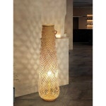 라탄 스탠드조명 인테리어 거실 테라스 카페 샹들리에 팬던트 램프 풋 스위치 따뜻한 빛 : 라이즈온 쇼핑몰