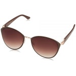 Jessica Simpson J5329 Chic 여성용 메탈 캣아이 선글라스 자외선 차단 기능. 60mm 골드 & 브라운 [호환] : 프라이스마켓10
