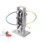 알약 타정기 제조기 가정용 정제 수동 자동 가루 한약 : 홈온리