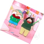 늘우 짱구는 못말려 책상정리함 캐릭터수납함 짱구정리함 책상꾸미기 : 늘우