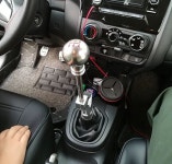 수동 기어봉 연장 전자식 오토스틱 변속기 트럭 레버 커버 기어노브 교체 용품 : 유니글로