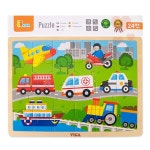 원목 24조각 실버인지놀이 퍼즐놀이 목재퍼즐 : 남양주 상점