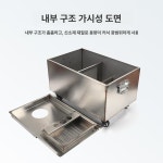 오일펌프 절삭유 펌프 주유소 공장기계 기름 윤활제 소형 스테인리스 물탱크 (90형) : 글로벌퀵마켓