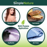 좋습니다 식품 등급 프로필렌 글리콜  순도 999  32온스  친환경 비GMO 보습제 용매 유화제 보습제  비누 로션 부동액 안개 제조기 상당히... 