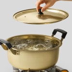 캠핑용 넓은 라면 양은냄비 김치찌개 황냄비 대형 26cm : i do