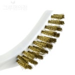 동 솔 바베큐그릴청소브러쉬 1개 석쇠닦는철솔 : 그루편의점