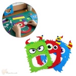 매그놀리아웍스 몬스터 펠트 가면 어린이집 학습교구 미술교구 축제 공작 : 매그놀리아웍스